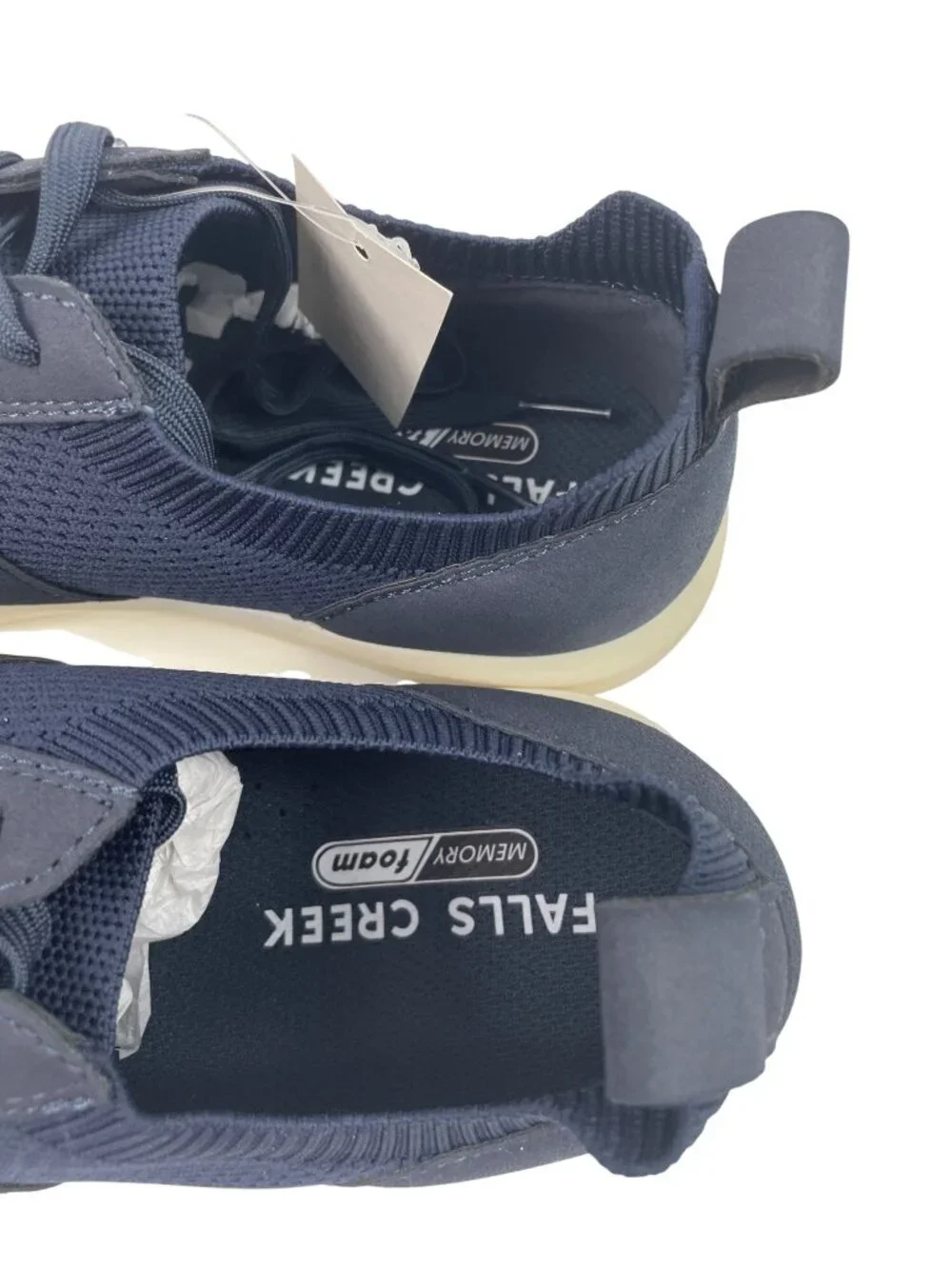 Falls Creek Daniel Mens Size 8 M Navy Blue Casual Shoes Sneakers - Picture 7 of 10